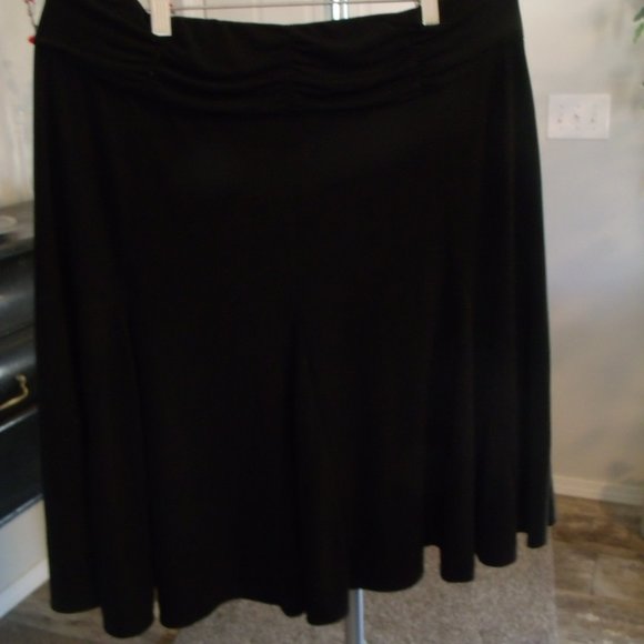 XL Apt. 9 Stretch Black Skirt - Picture 2 of 3